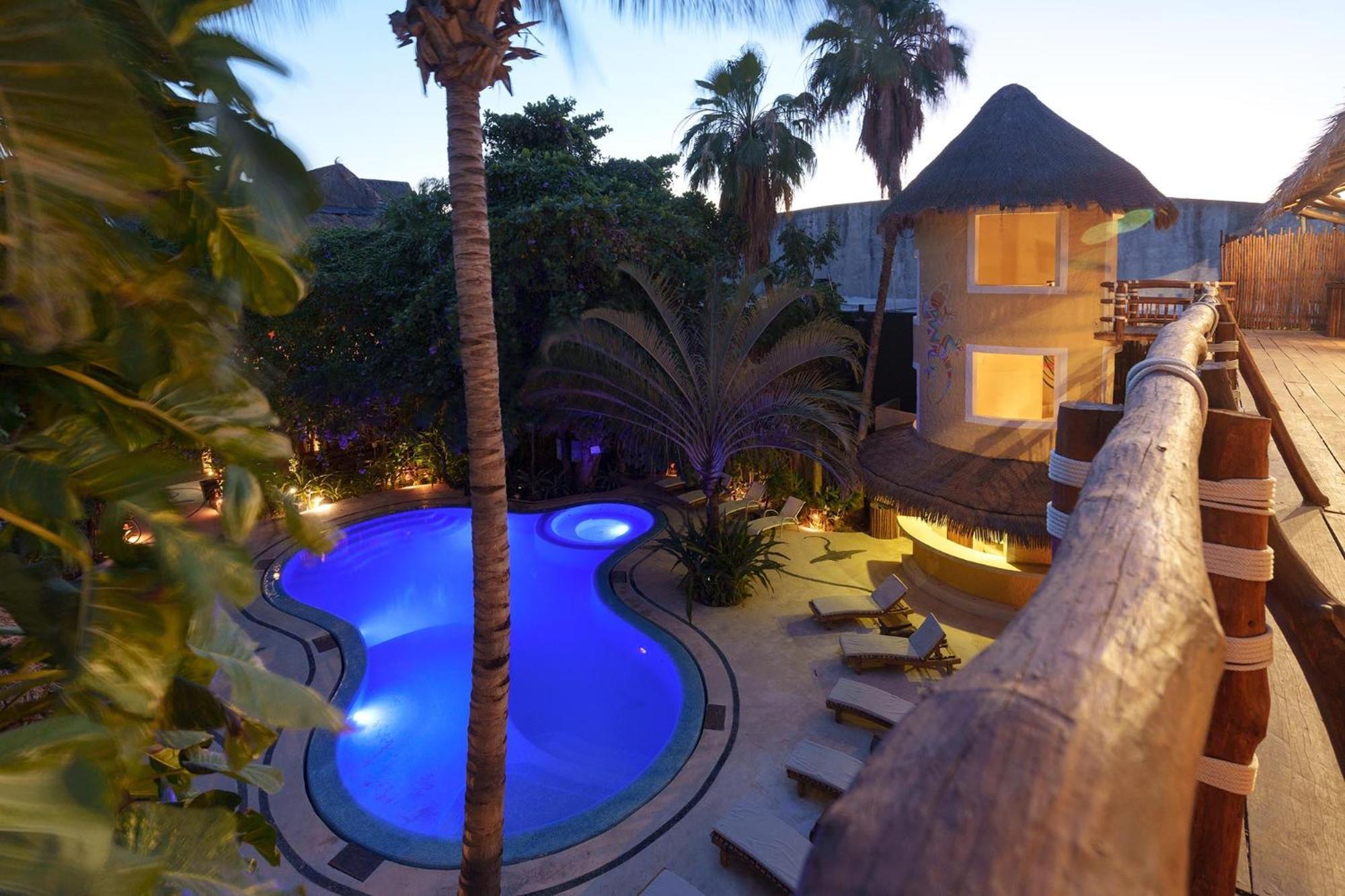Exe El Pueblito Otel Isla Holbox Dış mekan fotoğraf