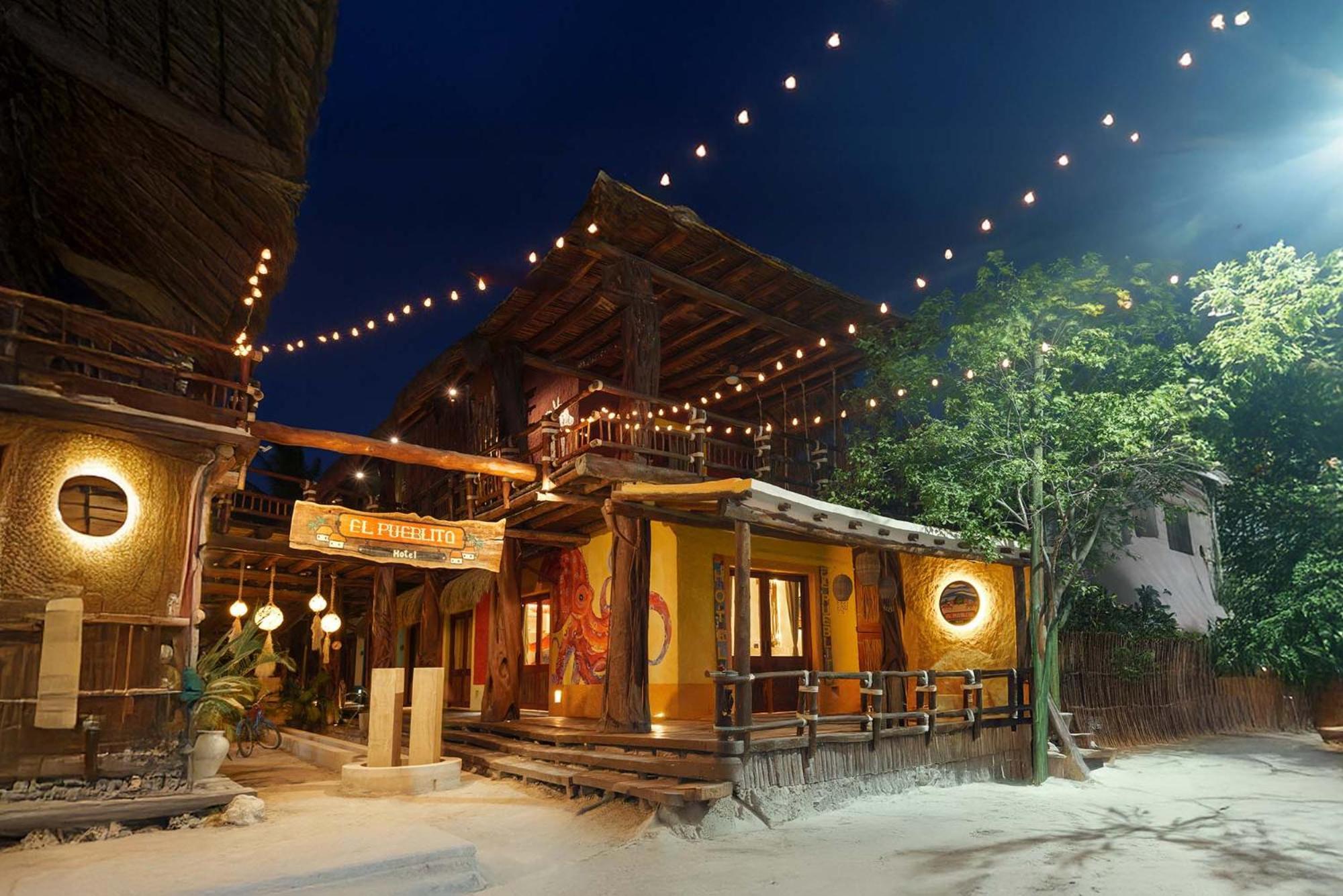 Exe El Pueblito Otel Isla Holbox Dış mekan fotoğraf