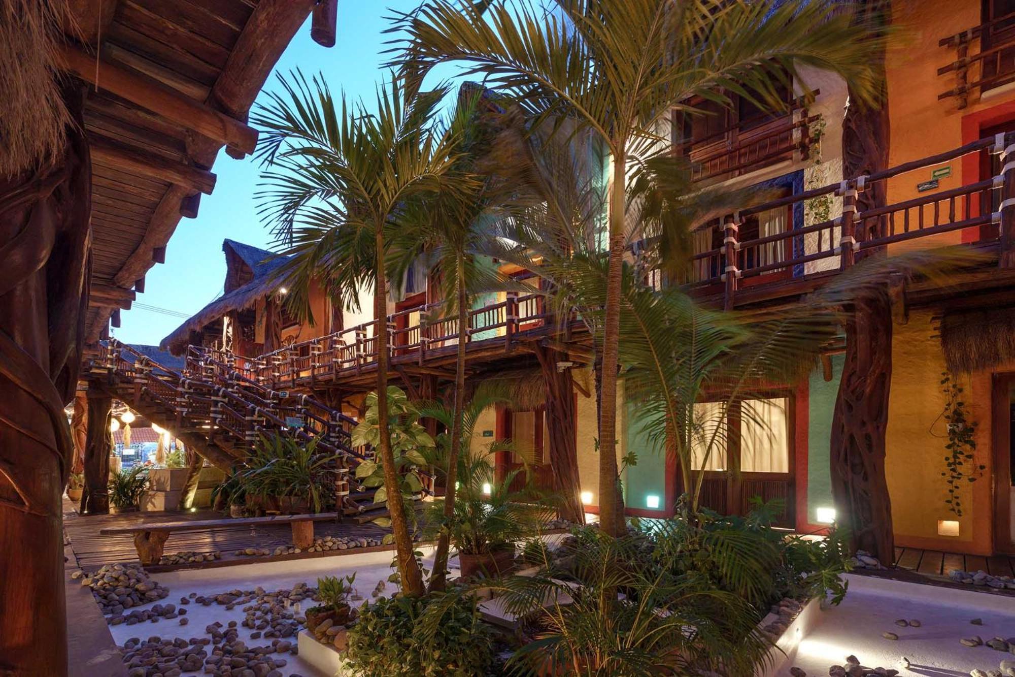 Exe El Pueblito Otel Isla Holbox Dış mekan fotoğraf