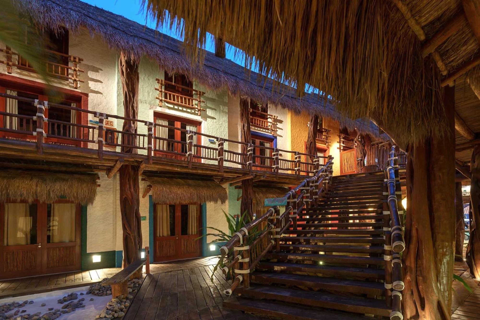 Exe El Pueblito Otel Isla Holbox Dış mekan fotoğraf