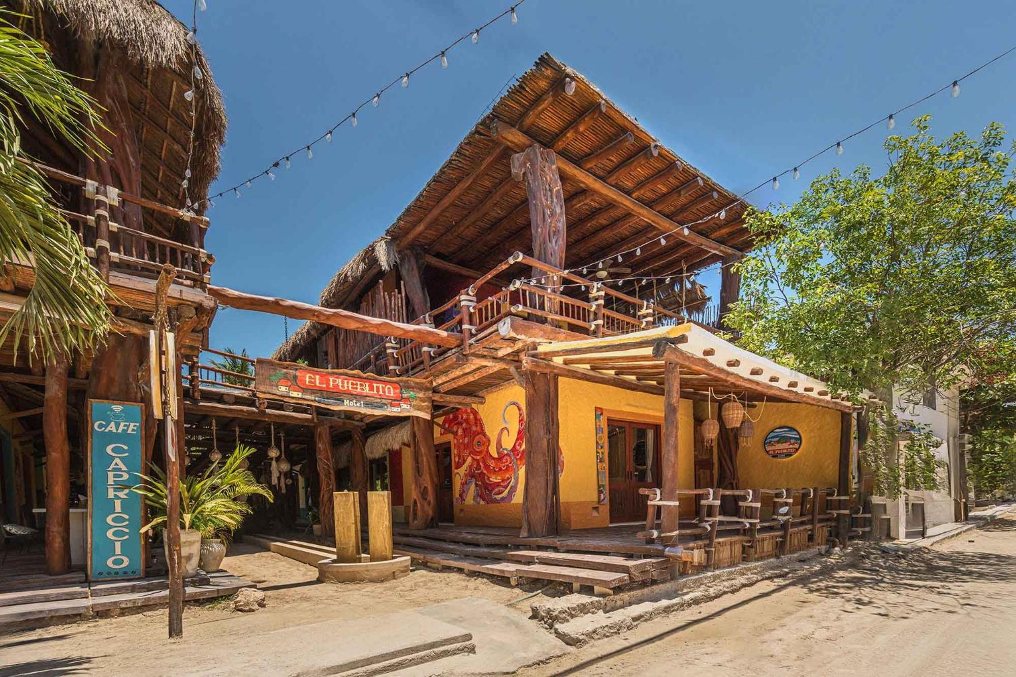 Exe El Pueblito Otel Isla Holbox Dış mekan fotoğraf