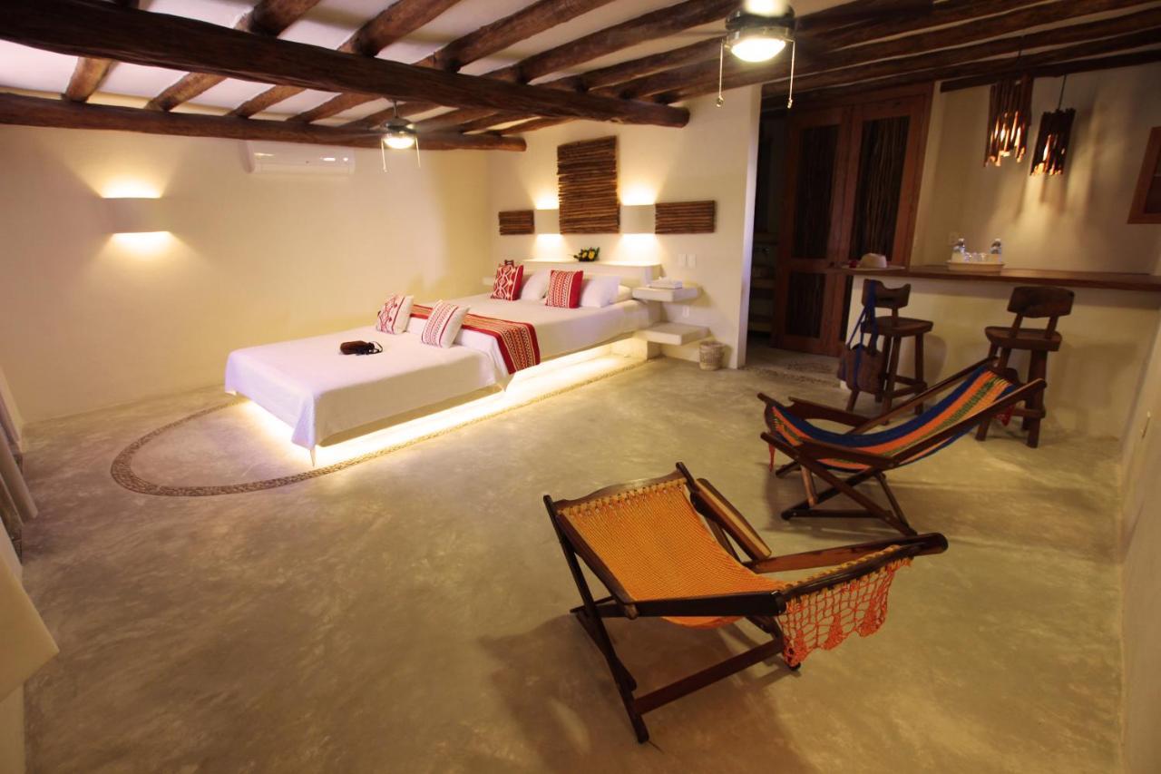Exe El Pueblito Otel Isla Holbox Dış mekan fotoğraf